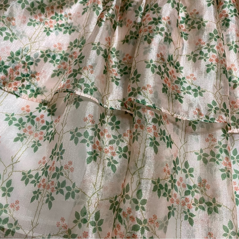 Uuniq Daisyland Long Sleeve Floral Mini Organza Dress - Picture 5 of 8